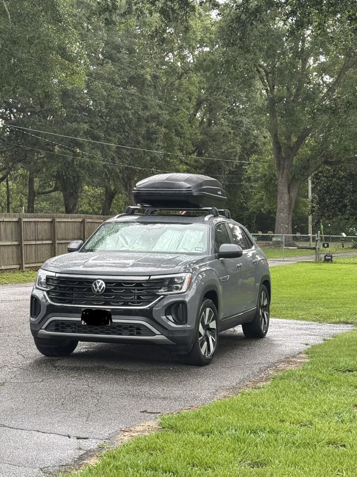 SportRack Vista XL Rear Opening Cargo Box,Black customer photo 1