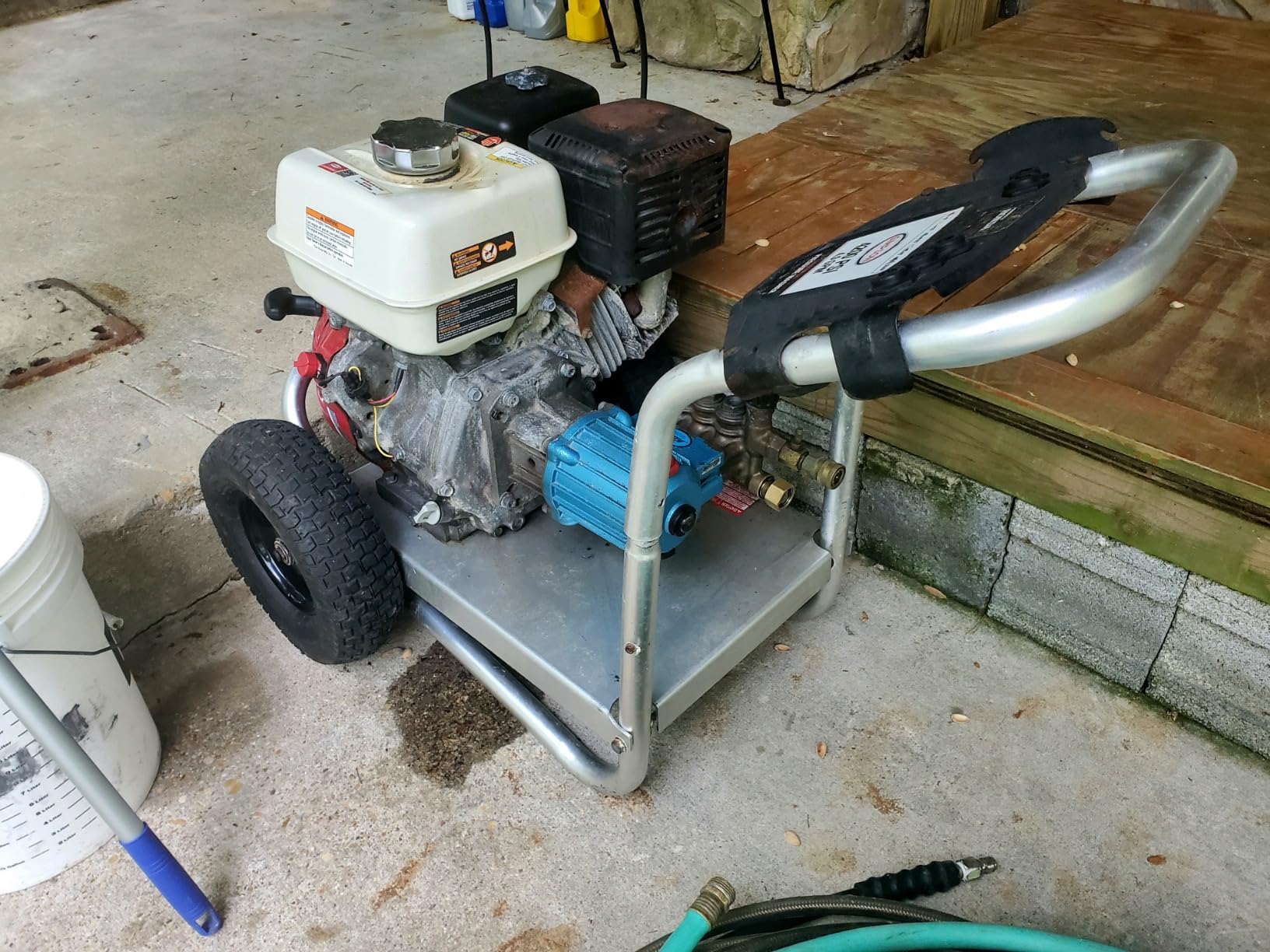 Simpson Aluminum Series 4200 PSI Gas Pressure Washer, 2.5 GPM, Honda GX390 customer photo 1