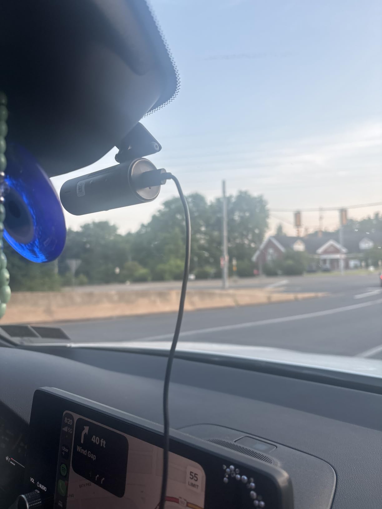 70mai Dash Cam M310, Dash Camera for Cars 1296P QHD, Smart Dash Cam Front Built in WiFi, 130° Wide-Angle FOV, WDR, Night Vision, iOS/Android Mobile App, Loop Recording, Parking Monitor, Time-Lapse customer photo 1