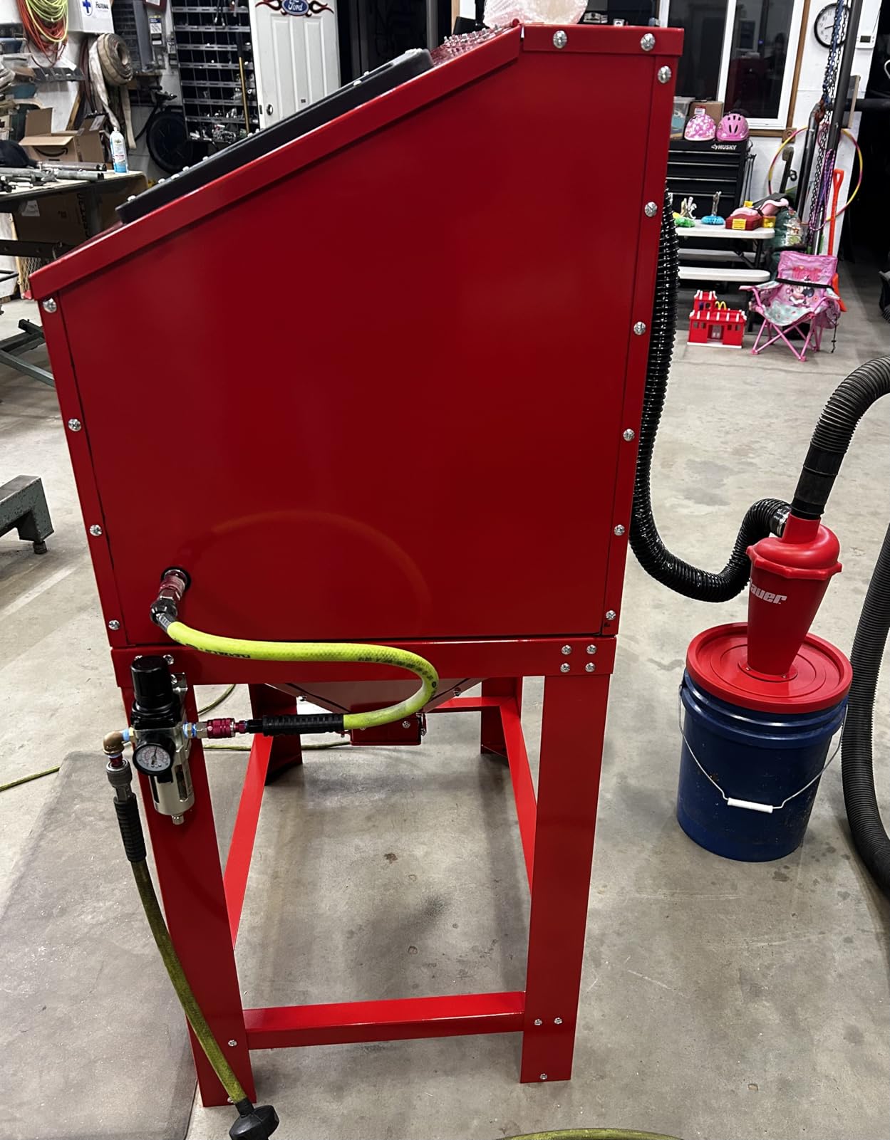 40 Gallon Bench Top Air Sandblasting Cabinet customer photo 1
