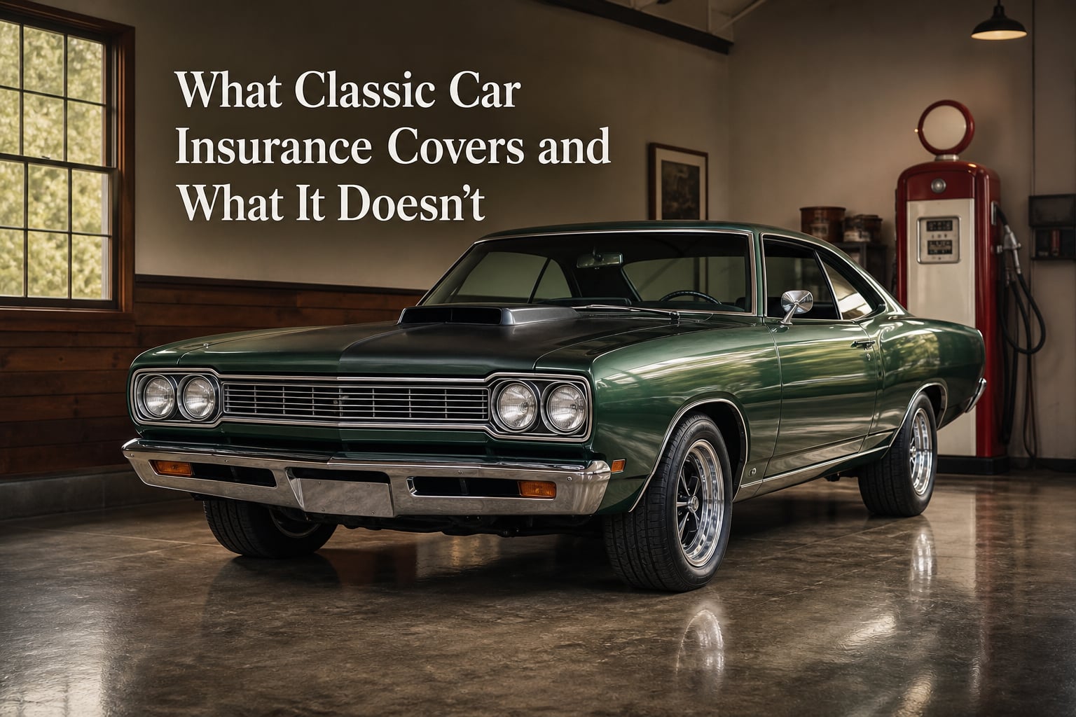 What Classic Car Insurance Covers and What It Doesn't