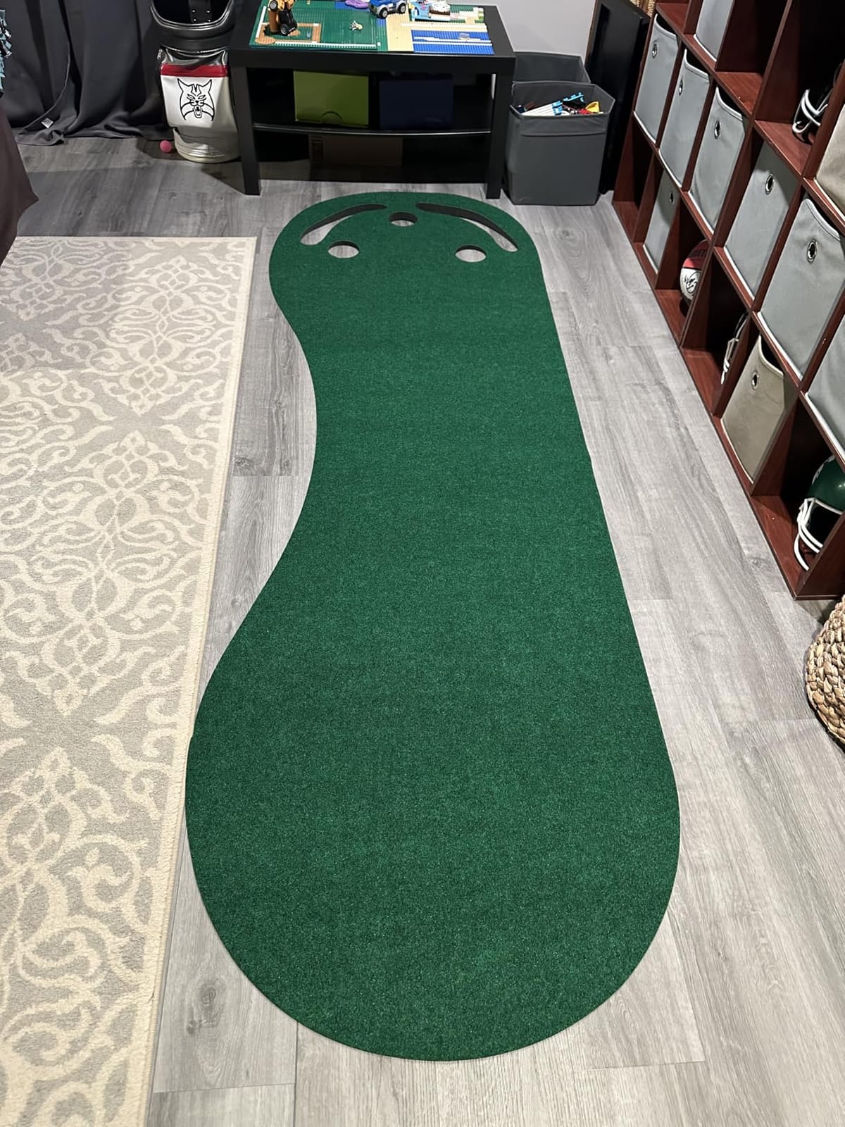 PUTT-A-BOUT Grassroots Par Three Putting Green (9-feet x 3-feet) customer photo 1