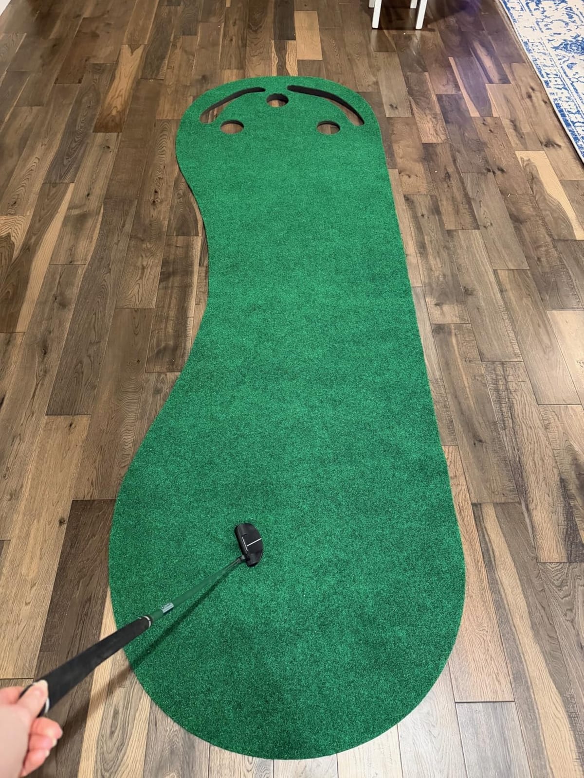 PUTT-A-BOUT Grassroots Par Three Putting Green (9-feet x 3-feet) customer photo 2