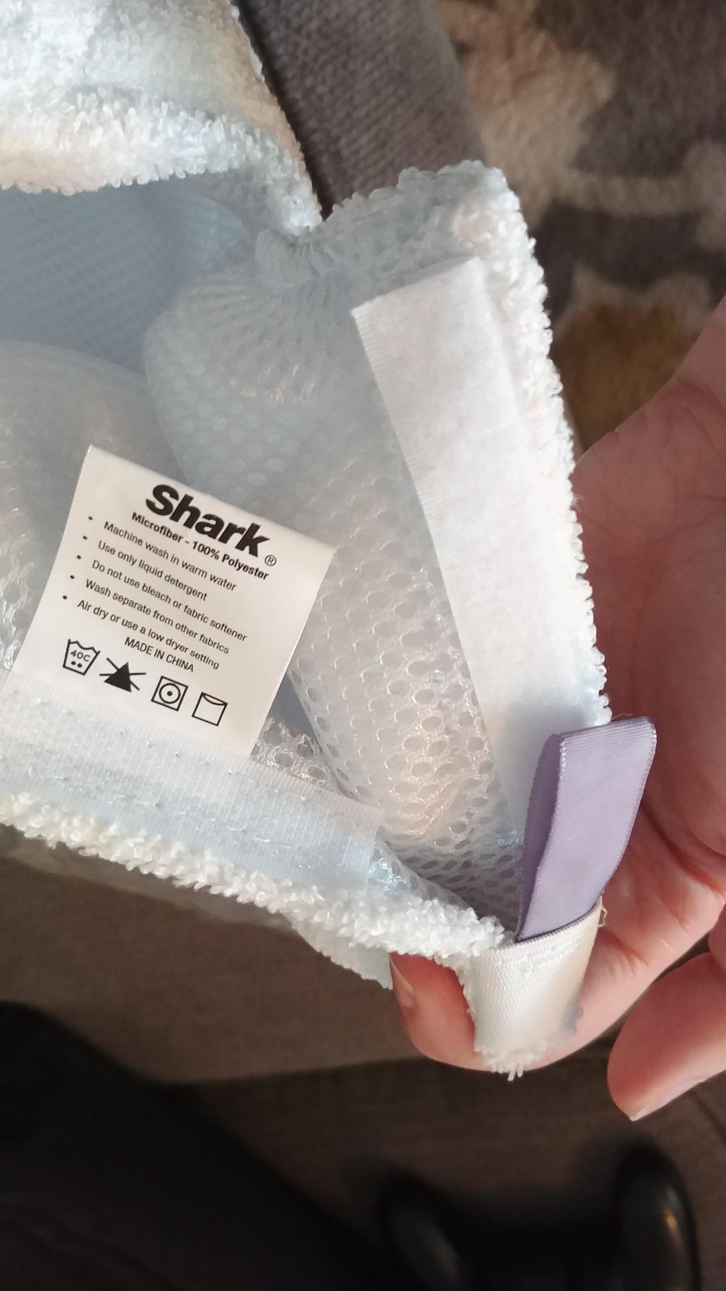 Shark Steam Pocket Mop with 2 Washable Double-sided Pads, Purple, S3501 customer photo 1