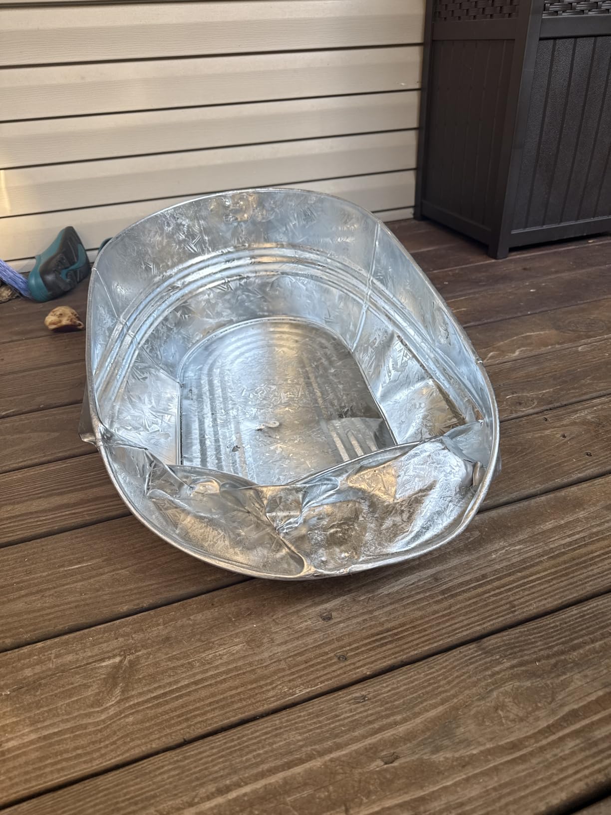 Behrens Tub 10.5 Gal Oval Galvanized customer photo 2