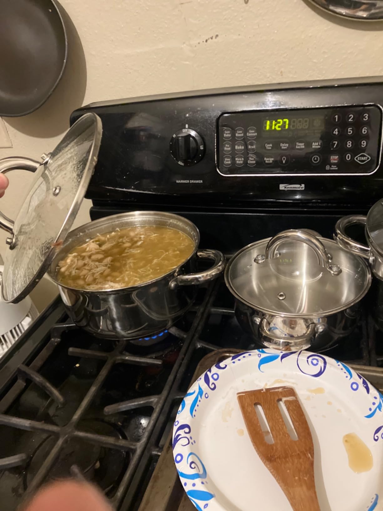 Cook N Home Kitchen Cookware Sets, 12-Piece Basic Stainless Steel Pots and Pans, Silver customer photo 2