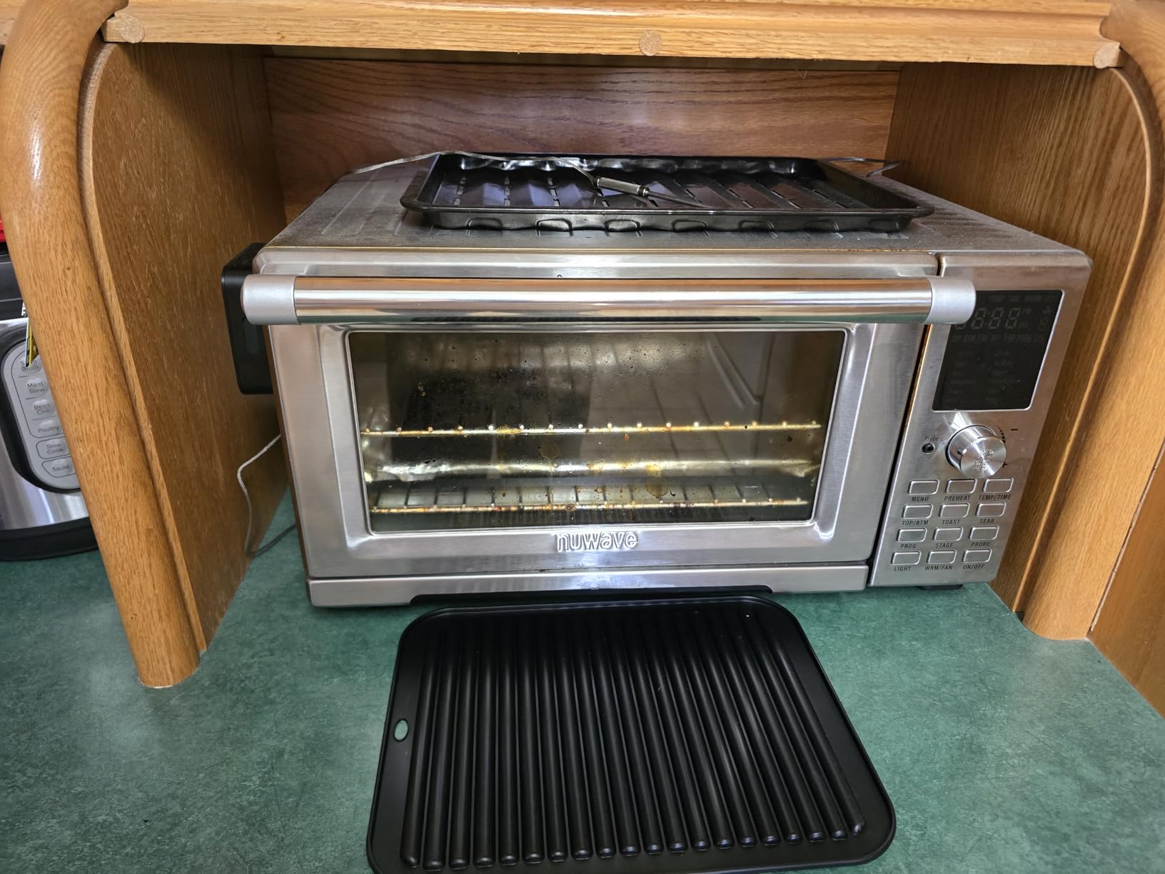Nuwave Bravo 30 QT Smart Air Fryer Toaster Oven, 2026 New Convection System customer photo 2