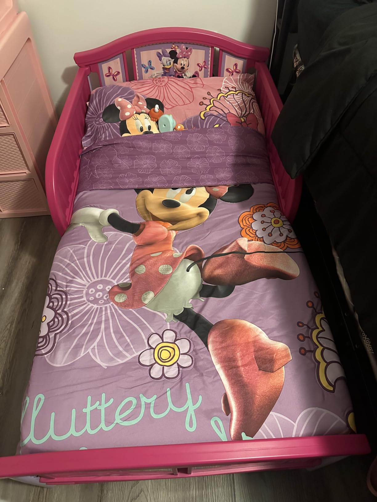 Delta Children Plastic Toddler Bed, Disney Minnie Mouse customer photo 1