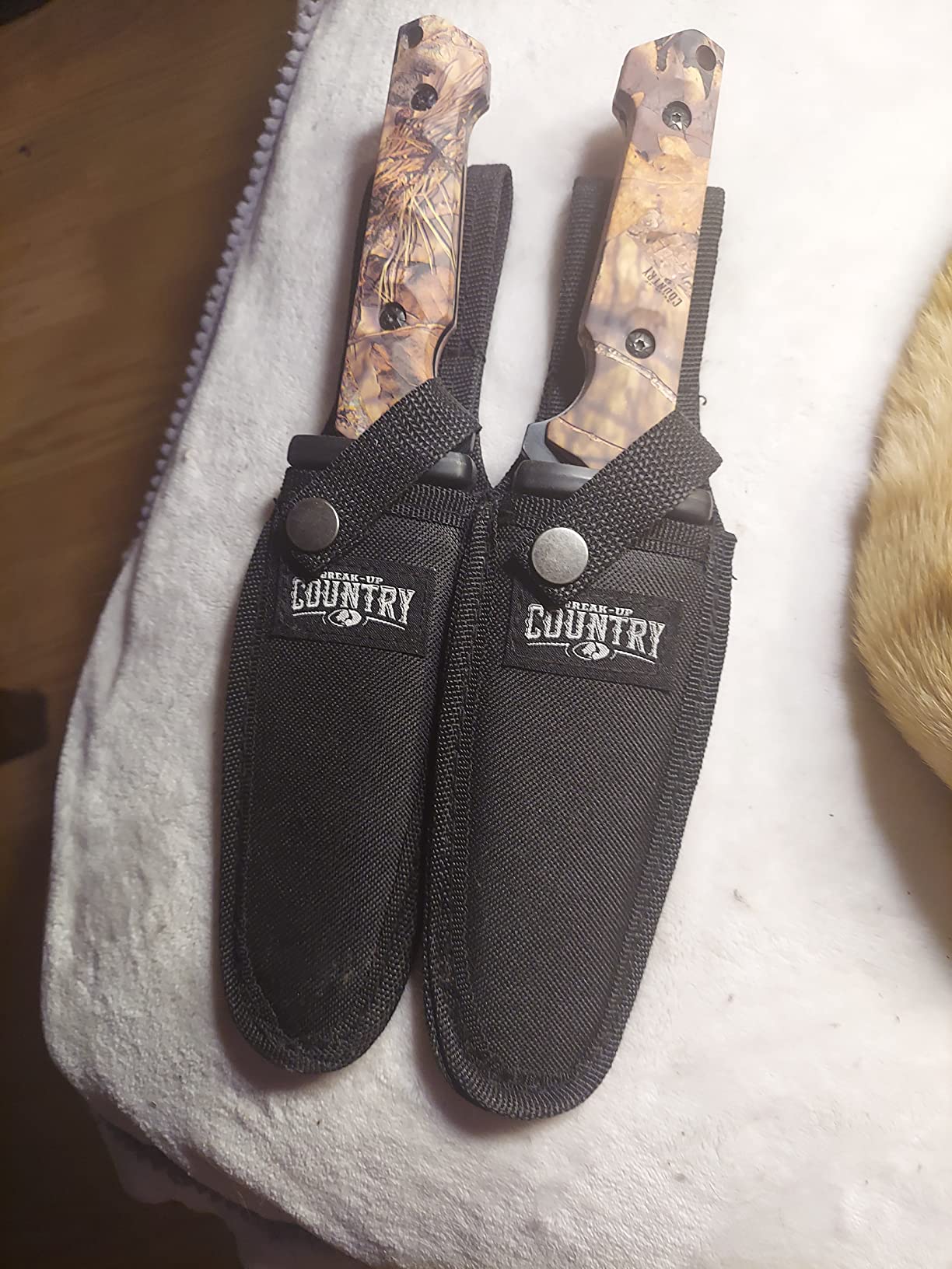 Mossy Oak Fixed Blade Hunting Knife Set - 2 Piece, Sheath Included customer photo 1
