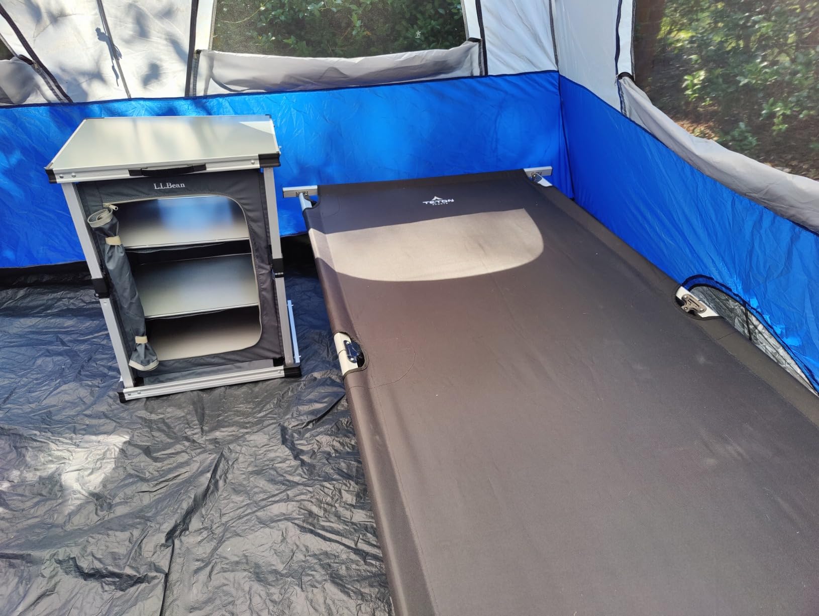 Teton Outfitter Camping Cot, Heavy-Duty Oversized Folding Cot for Adults, Comfortable Elevated Sleeping Bed, Easy Setup customer photo 2
