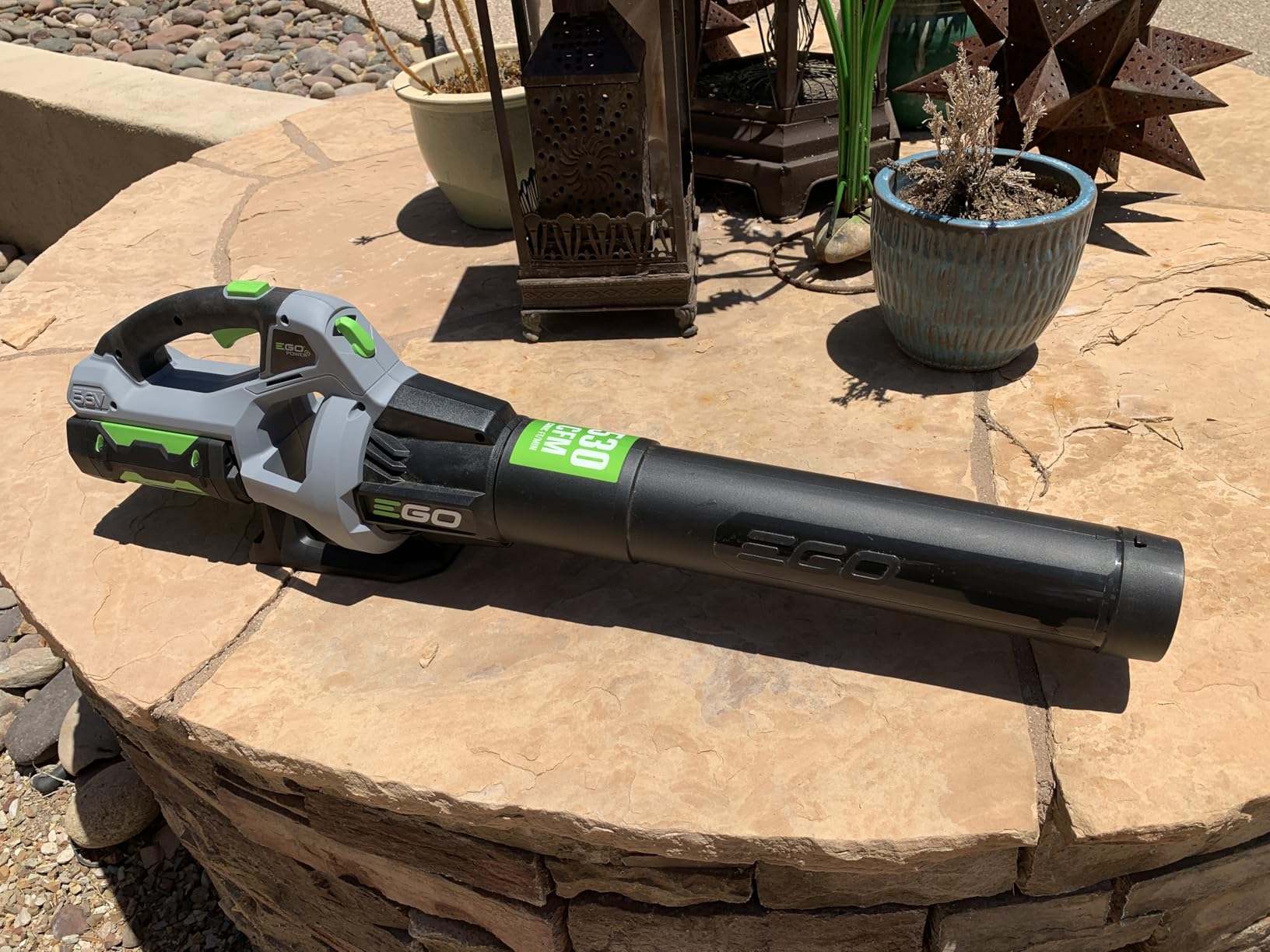 EGO POWER+ Cordless Electric Leaf Blower, 530 CFM, With Battery - LB5302 customer photo 1