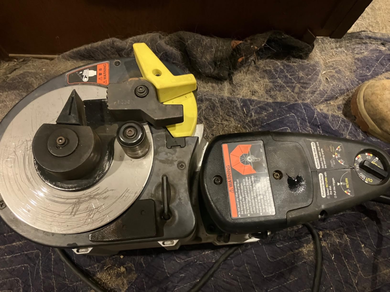 Metabo HPT Portable Rebar Bender and Cutter, 8-Amp Motor, Grade 60 rebar, Maximum 180° Angle, Variable Speed Trigger, Lightweight Design, Precision Bends and Cuts, VB16Y customer photo 1