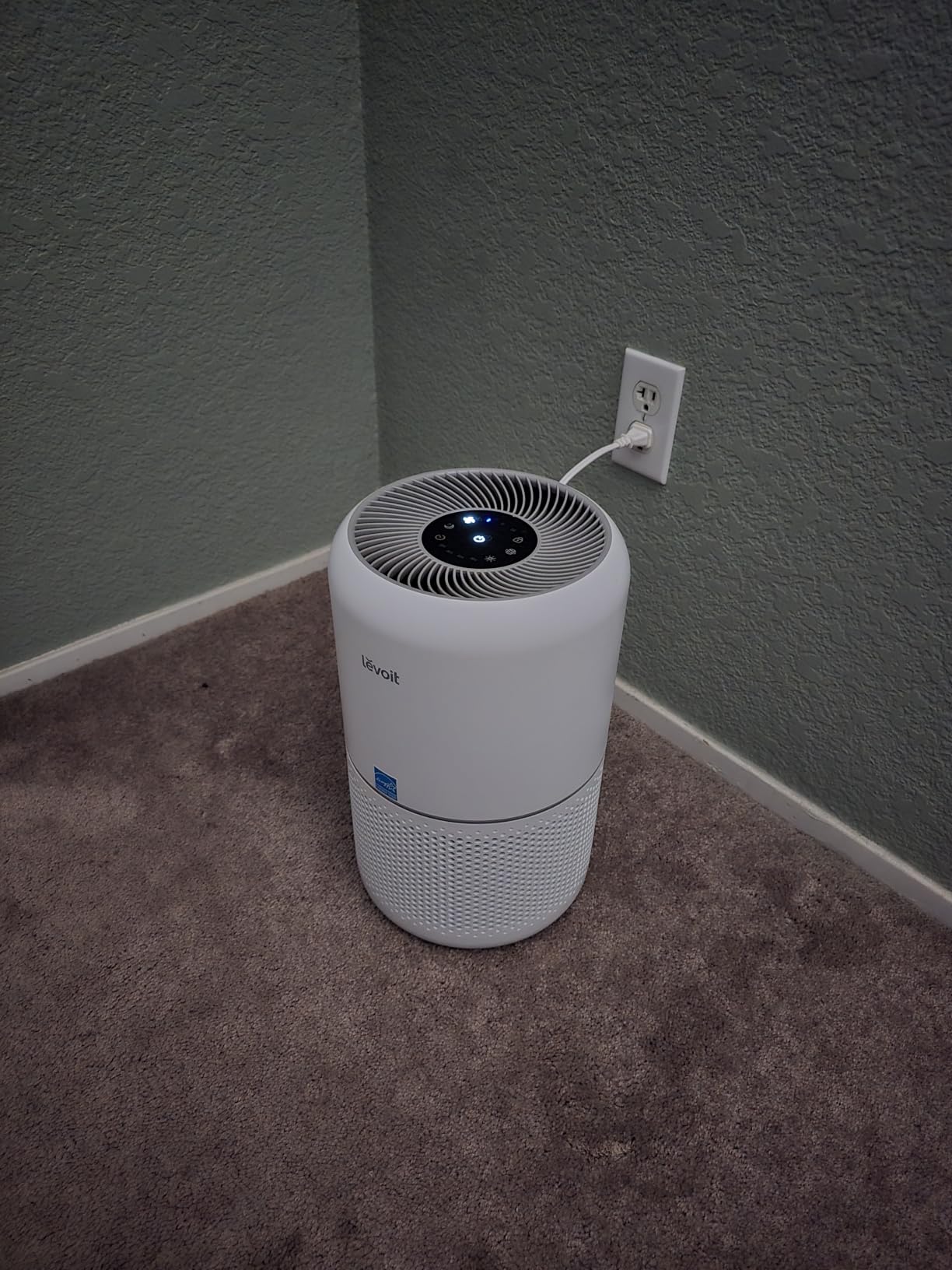 Levoit Air Purifier for Home Pets Hair Allergens in Bedroom Quiet Purifiers customer photo 2