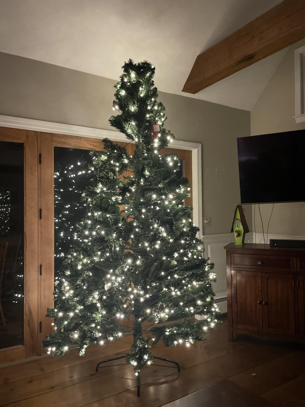 Best Choice Products 6ft Artificial Christmas Tree with LED Twinkling Lights, Pre-Lit Spruce Realistic Holiday Xmas Décor, 250 Lights, 798 Tips customer photo 2