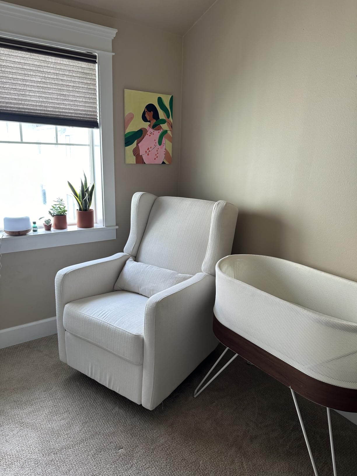 Carter's by DaVinci Arlo Recliner, Cozy Cream customer photo 1