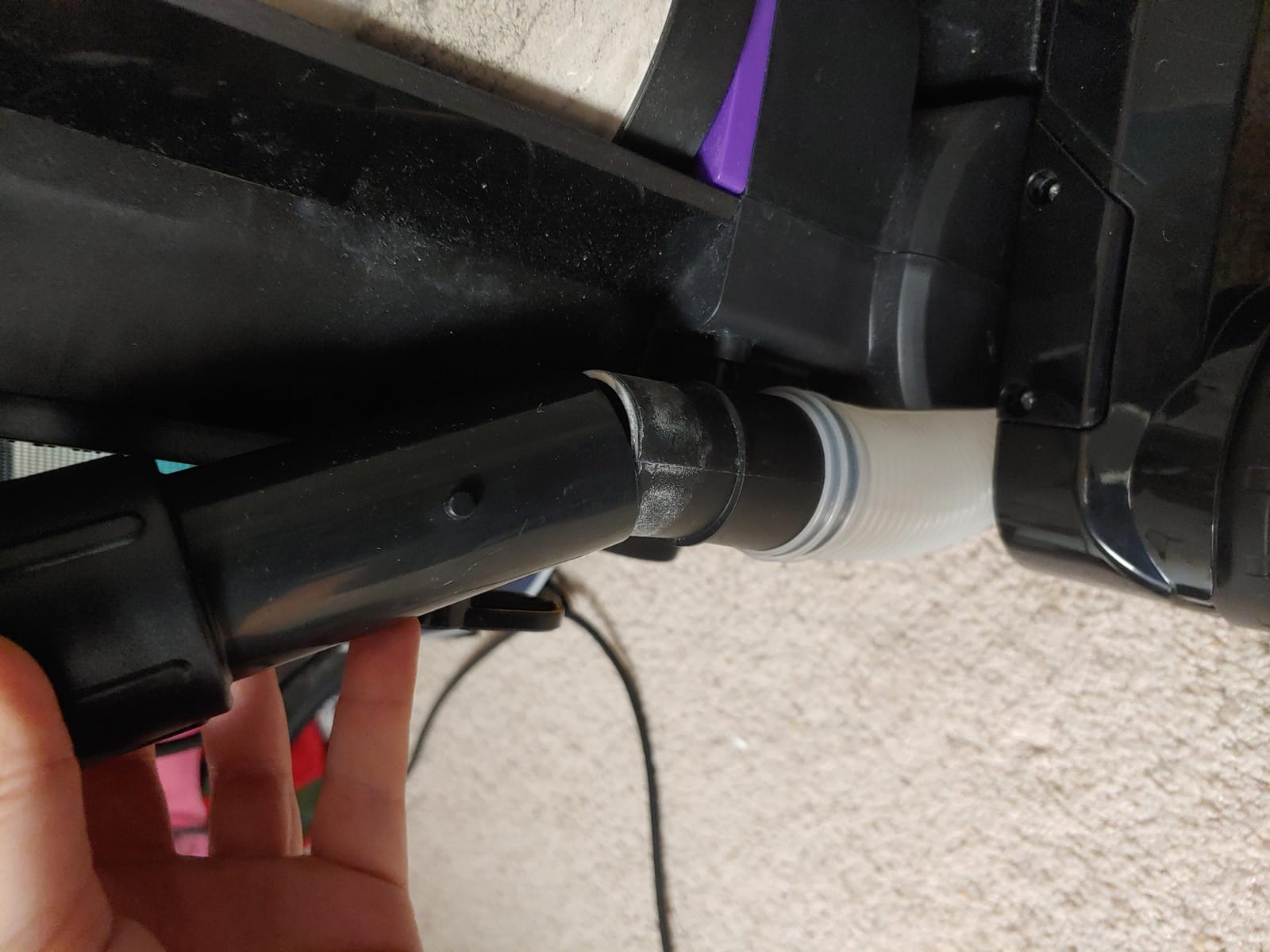 Eureka NEU182B PowerSpeed Bagless Upright Vacuum Cleaner, Purple customer photo 2