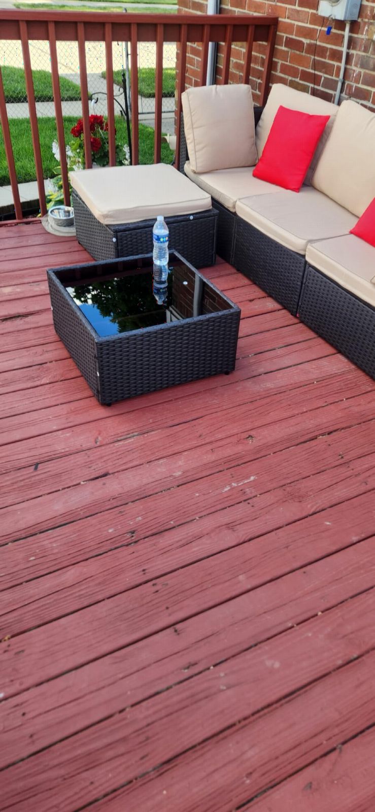 Vongrasig 5 Piece Patio Furniture Sets, Outdoor Patio Set Sectional Sofa customer photo 2
