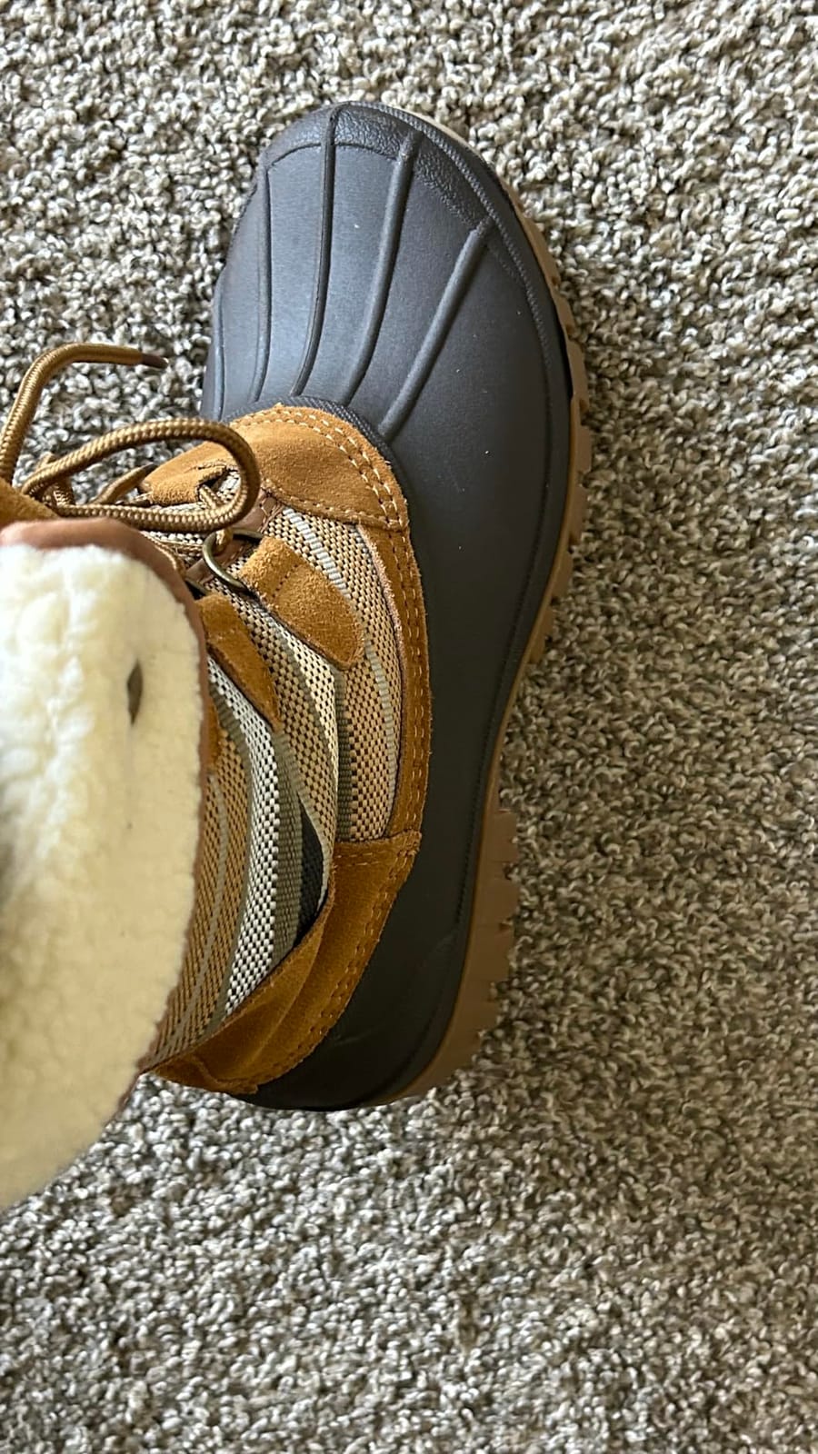 STQ Womens Winter Duck Boots Waterproof Cold Weather Snow Boots | Insulated, Warm, Outdoor, Everyday Wear customer photo 1