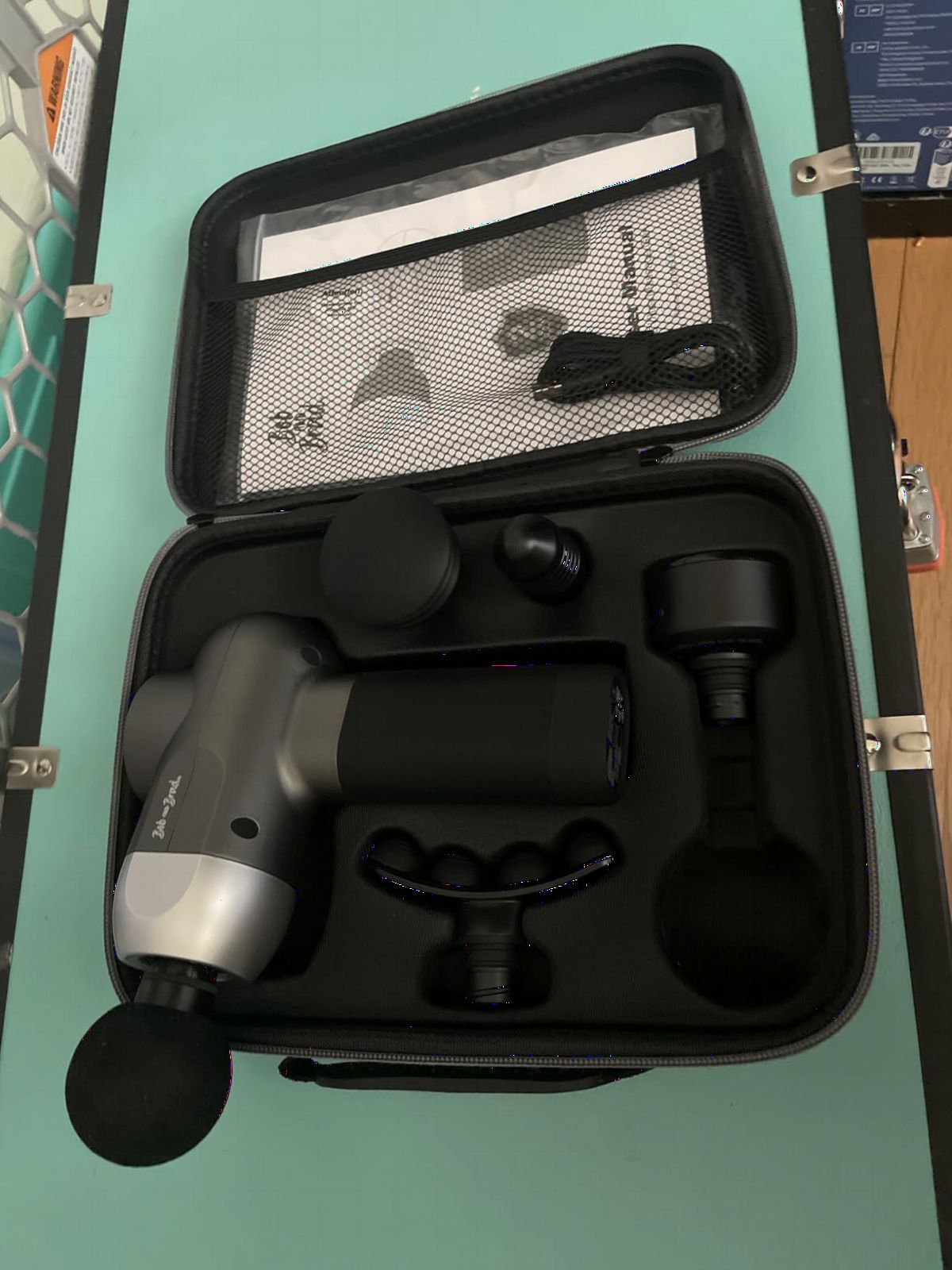 BOB AND BRAD C2 Massage Gun, FSA Eligible & HSA Approved Deep Tissue Percussion Massager Gun, Muscle Massager with 5 Speeds and 5 Heads, Electric Back Massagers for Professional Athletes Home Gym customer photo 1