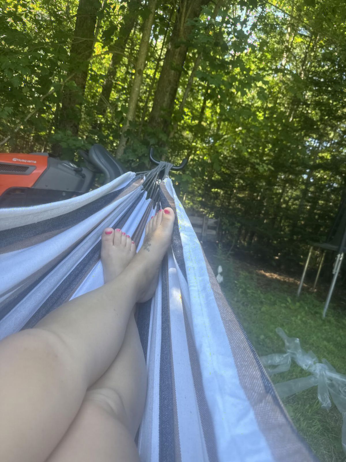PNAEUT Double Hammock with Stand for Outside, Heavy-Duty, Portable (Coffee) customer photo 2