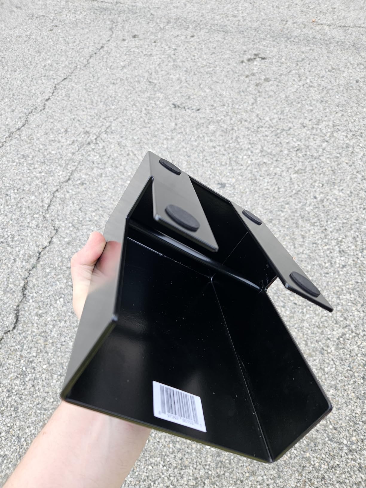 Shipping Container Lock Box - Cam Bar Latches Anti Theft Guard | Powder-Coated Conex Shipping Container Accessories for Padlock Protection - Heavy-Duty Steel Device with Fast 3-Step Install customer photo 2