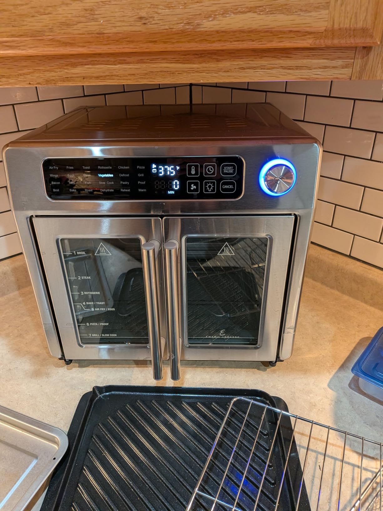 Emeril Lagasse 26QT French Door Multi-Function Air Fryer Toaster Oven customer photo 1