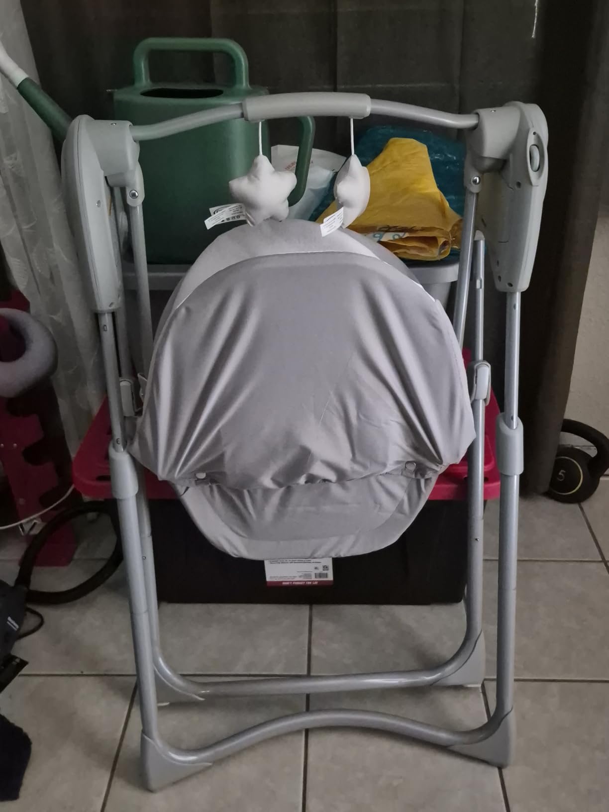 Graco Slim Spaces Compact Baby Swing, Reign customer photo 2