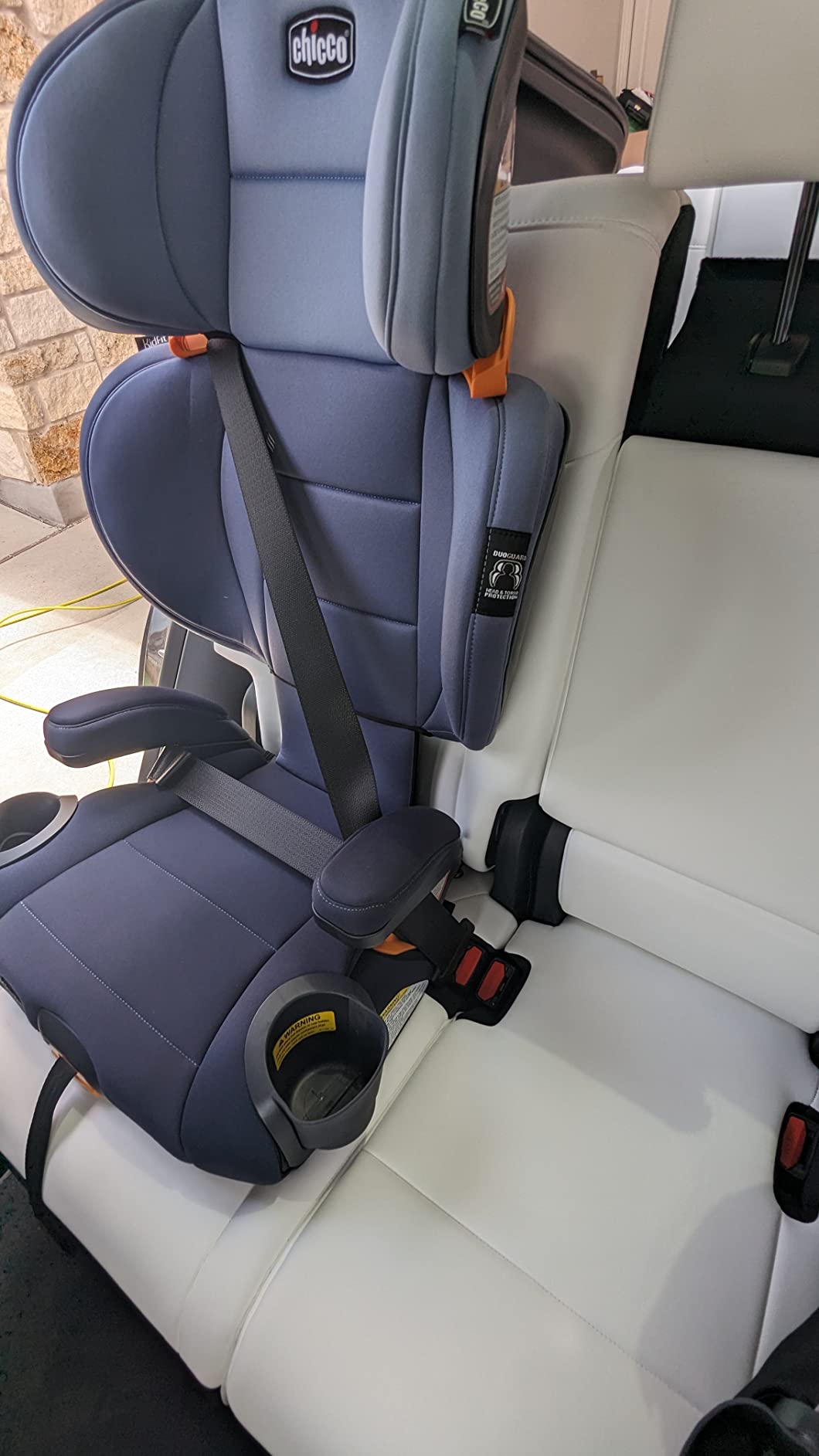 Chicco KidFit ClearTex Plus 2-in-1 Belt-Positioning Booster Car Seat customer photo 1