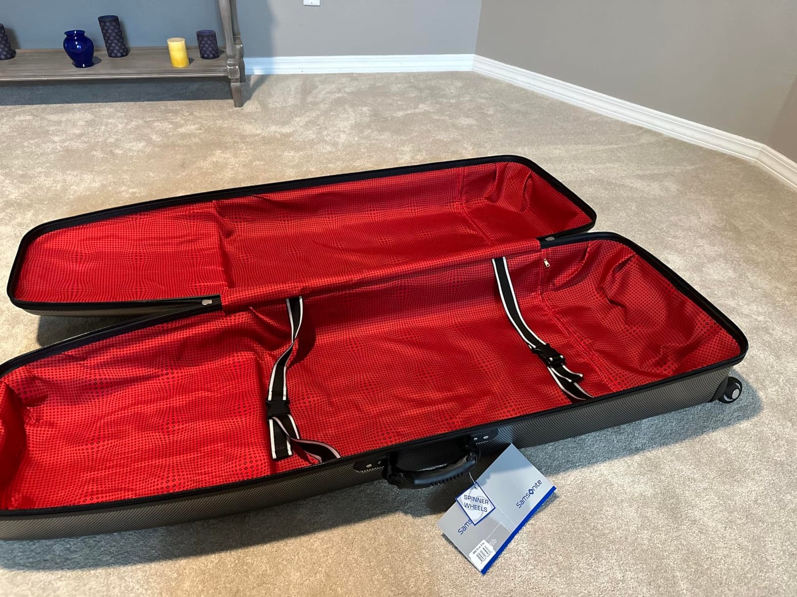 Samsonite Tour Deluxe Golf Hard Case Travel Bag, Lightweight & Durable ABS Shell, 360 Degree Multi-Directional Wheels customer photo 2