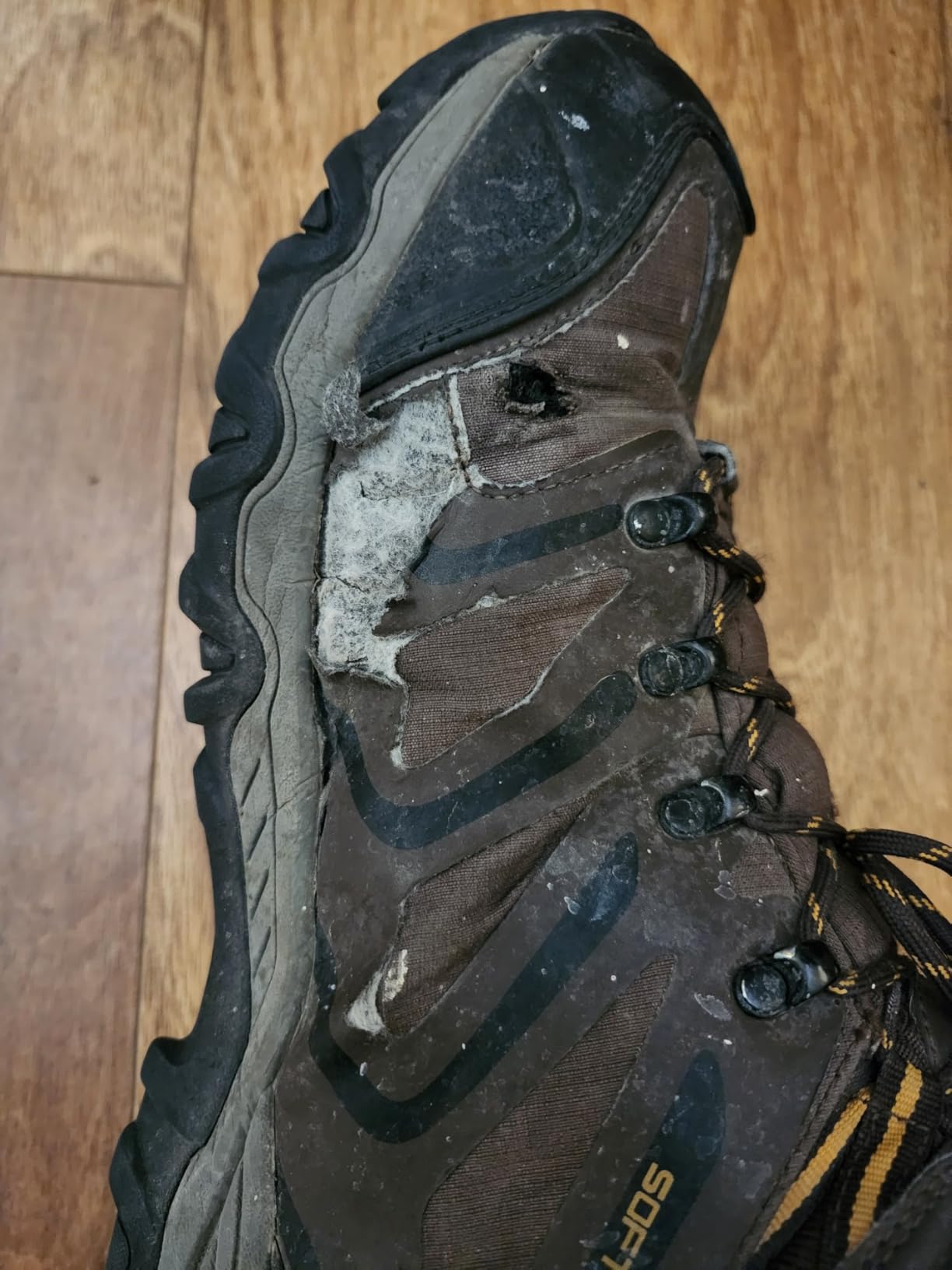 NORTIV 8 Men's Ankle High Waterproof Hiking Boots | Outdoor Lightweight Hiking Boots for Camping, Trekking and Mountaineering Armadillo customer photo 2