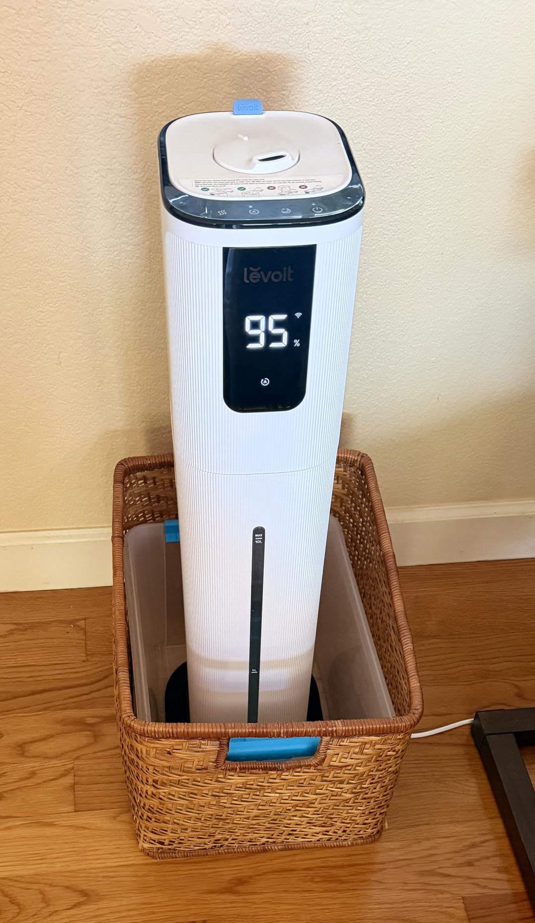 Levoit OasisMist 1000S (10L) Smart Humidifier for Home Large Room Bedroom customer photo 1