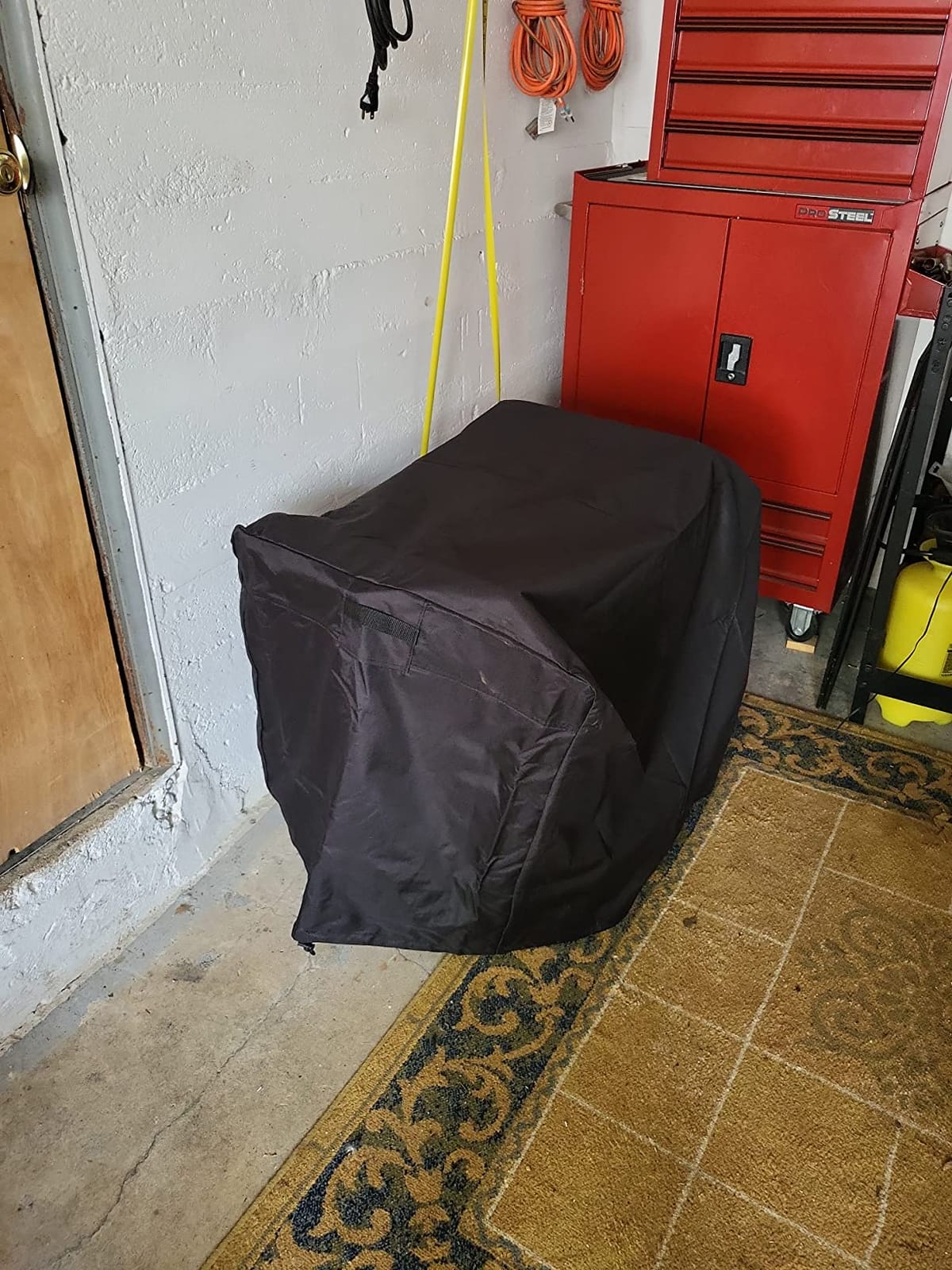 Generator Covers for Outside, 32x24x24 in Portable Waterproof 600D for Westinghouse, Champion, Predator Generator Shed, Universal 5000-10000 Watt Generators Tent customer photo 2
