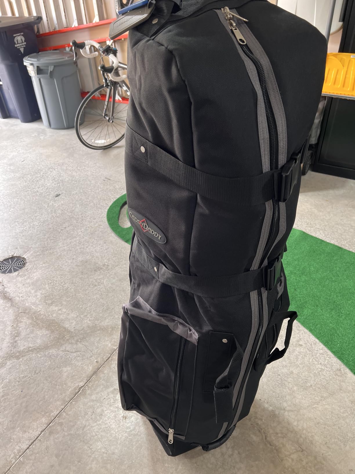 CaddyDaddy Constrictor Golf Travel Bag Cover w/Thick Dense Foam Padded Top customer photo 1