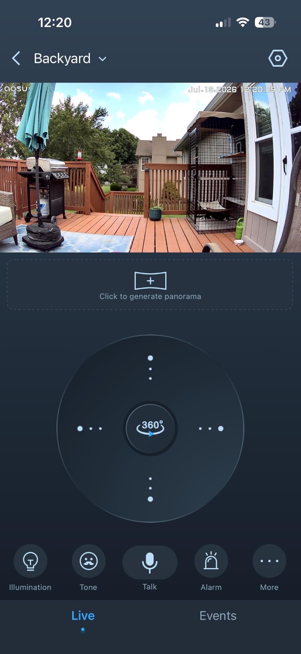 aosu Solar Camera Outdoor Wireless for Home Surveillance,Fixed Solar Panel customer photo 2