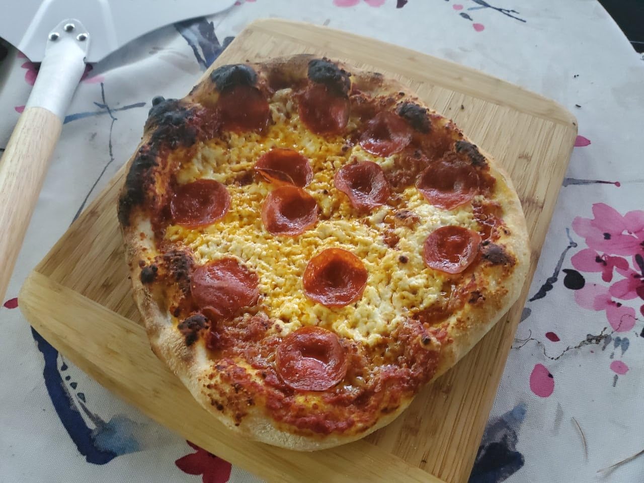 CHEFMAN Indoor Pizza Oven - Makes 12 Inch Pizzas in Minutes, Heats up to 800°F - Countertop Electric Pizza Maker with 5 Touchscreen Presets, Pizza Stone and Peel Included - Stainless Steel customer photo 1