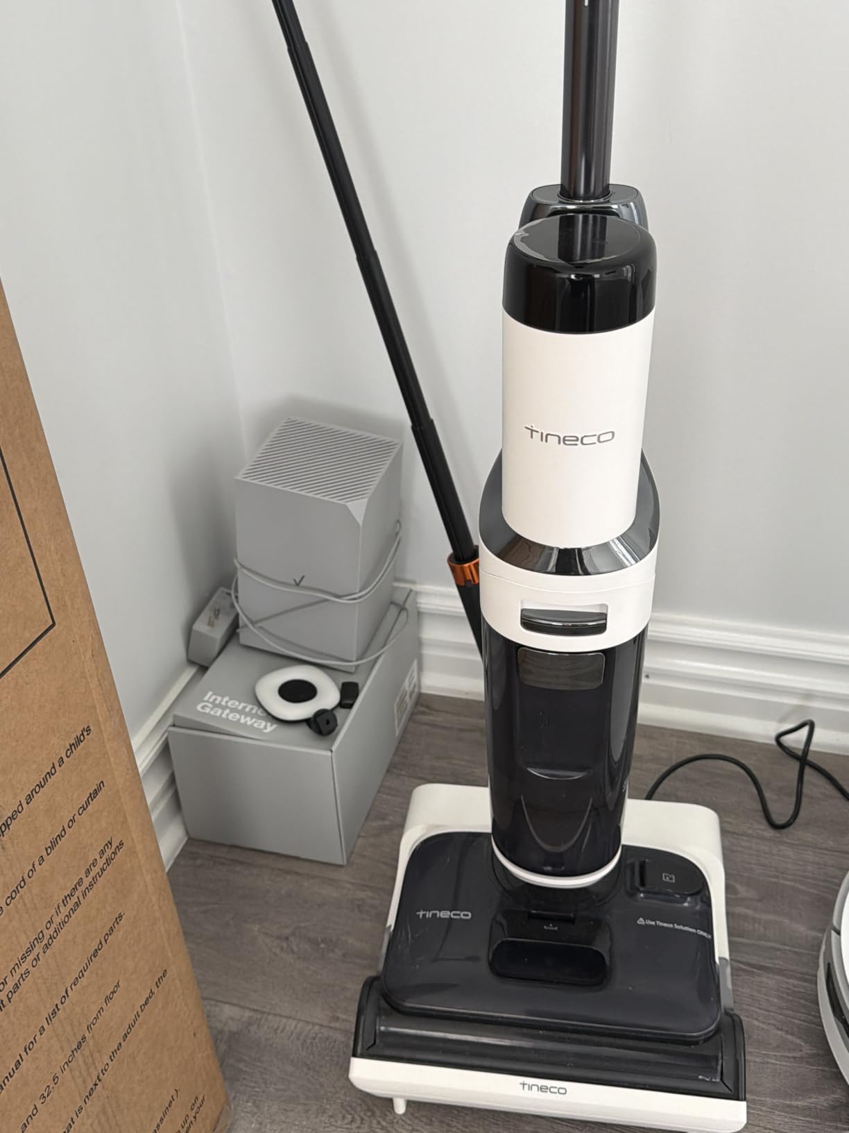 Tineco Floor ONE Stretch S6 Cordless Wet Dry Vacuum Cleaner, 180° Lay-Flat Smart Vacuum Mop, 40 Minutes Long Runtime 158℉ Flashdry Self-Cleaning, Dual-Sided Edge Cleaning Lightweight Floor Cleaner customer photo 1