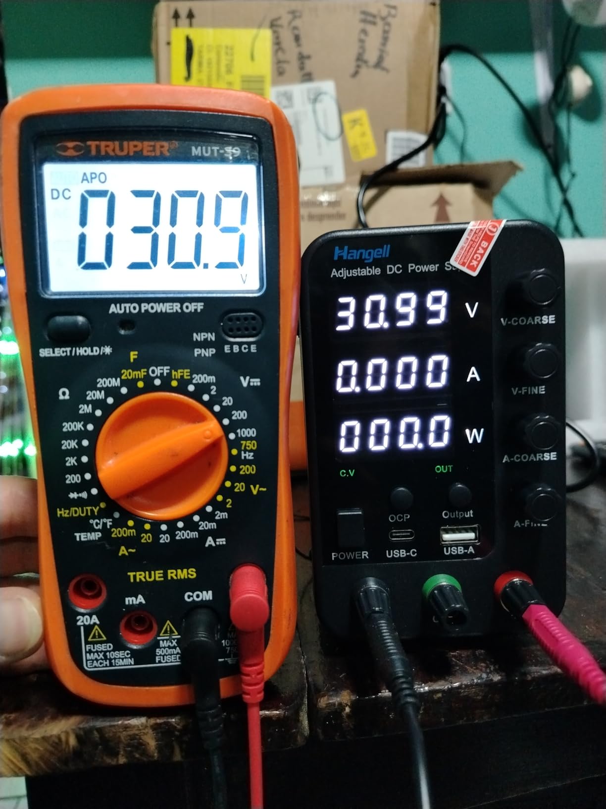 DC Power Supply Variable, 30V 10A Bench Power Supply with Encoder Coarse & Fine Adjustments Knob, Adjustable Switching Regulated Lab Power Supplies with 18W USB & Type-C Quick-Charge customer photo 1