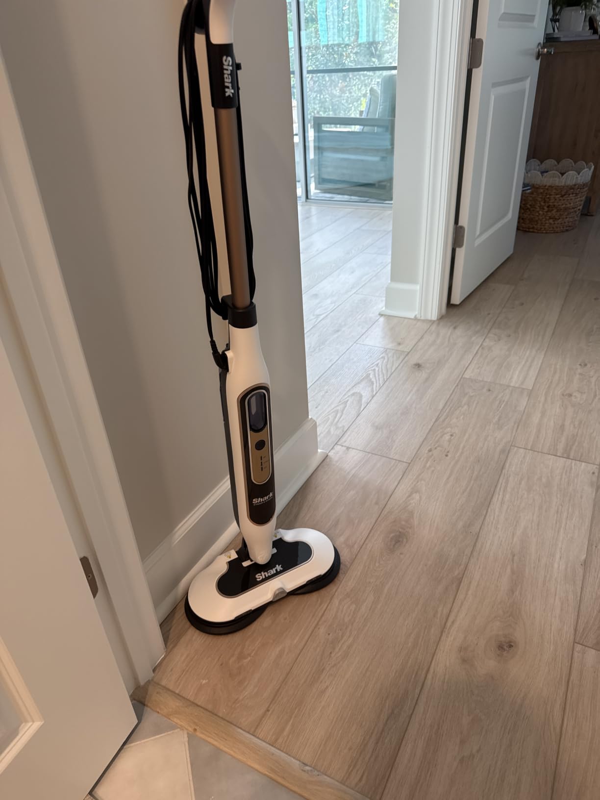 Shark Steam & Scrub with Steam Blaster Technology, White, S8201 customer photo 1