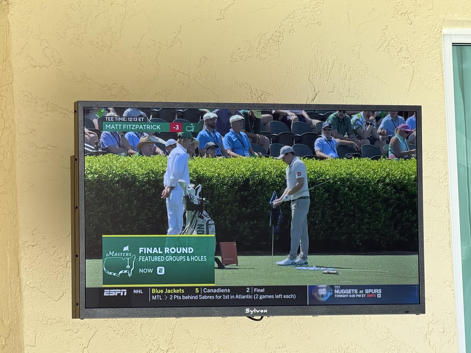 SYLVOX Outdoor TV, 55 inch Smart Waterproof Outdoor TV, 4K UHD Weatherproof customer photo 1
