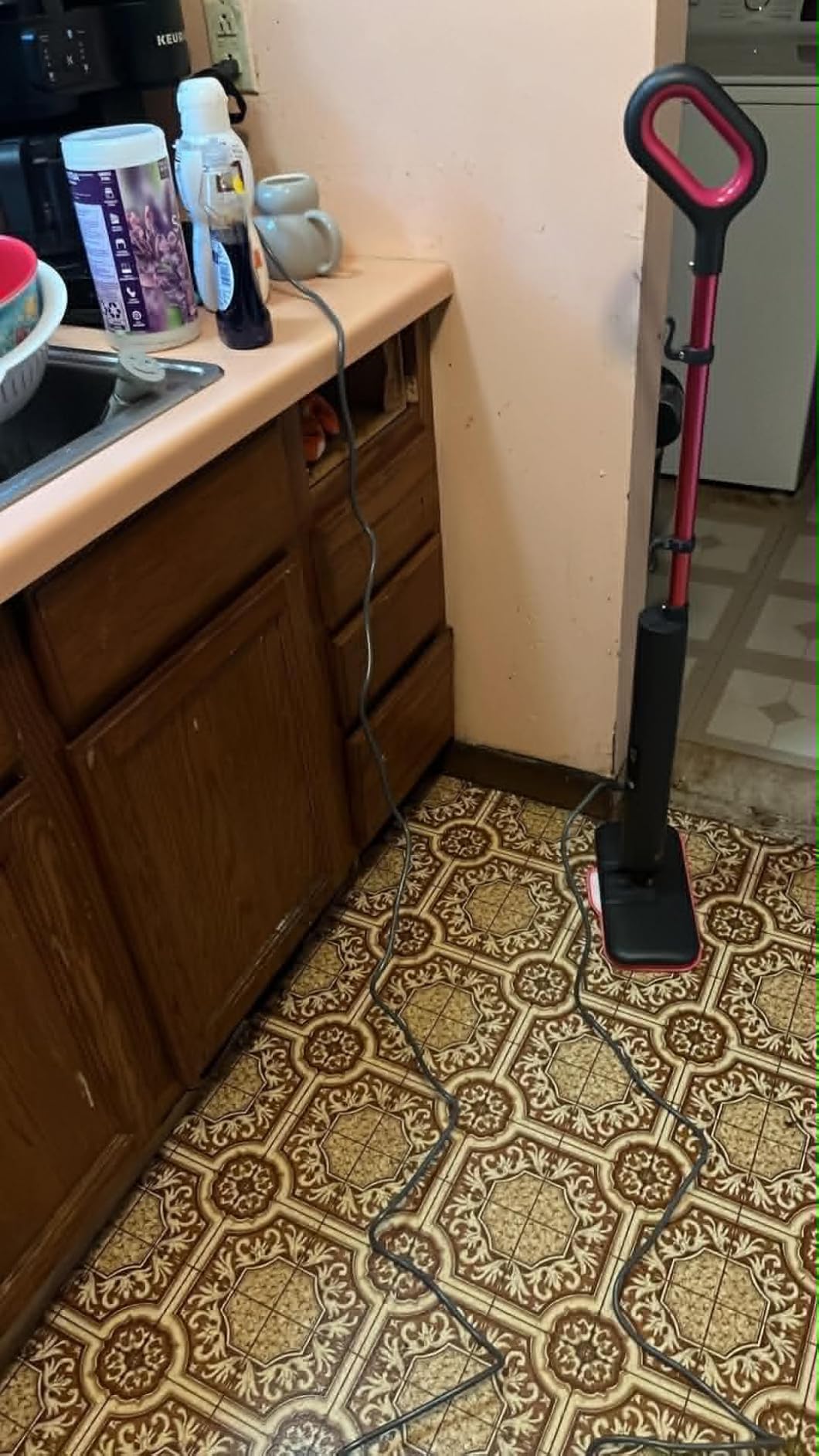 Schenley 19-in-1 Steam Mop for Floor Cleaning with Handheld Steamer | Multi-Surface Cleaning, 15s Heat-Up, 248°F Steam, Hardwood Floors, Tile & Grout, Wall Cleaning, Chemical-Free customer photo 2