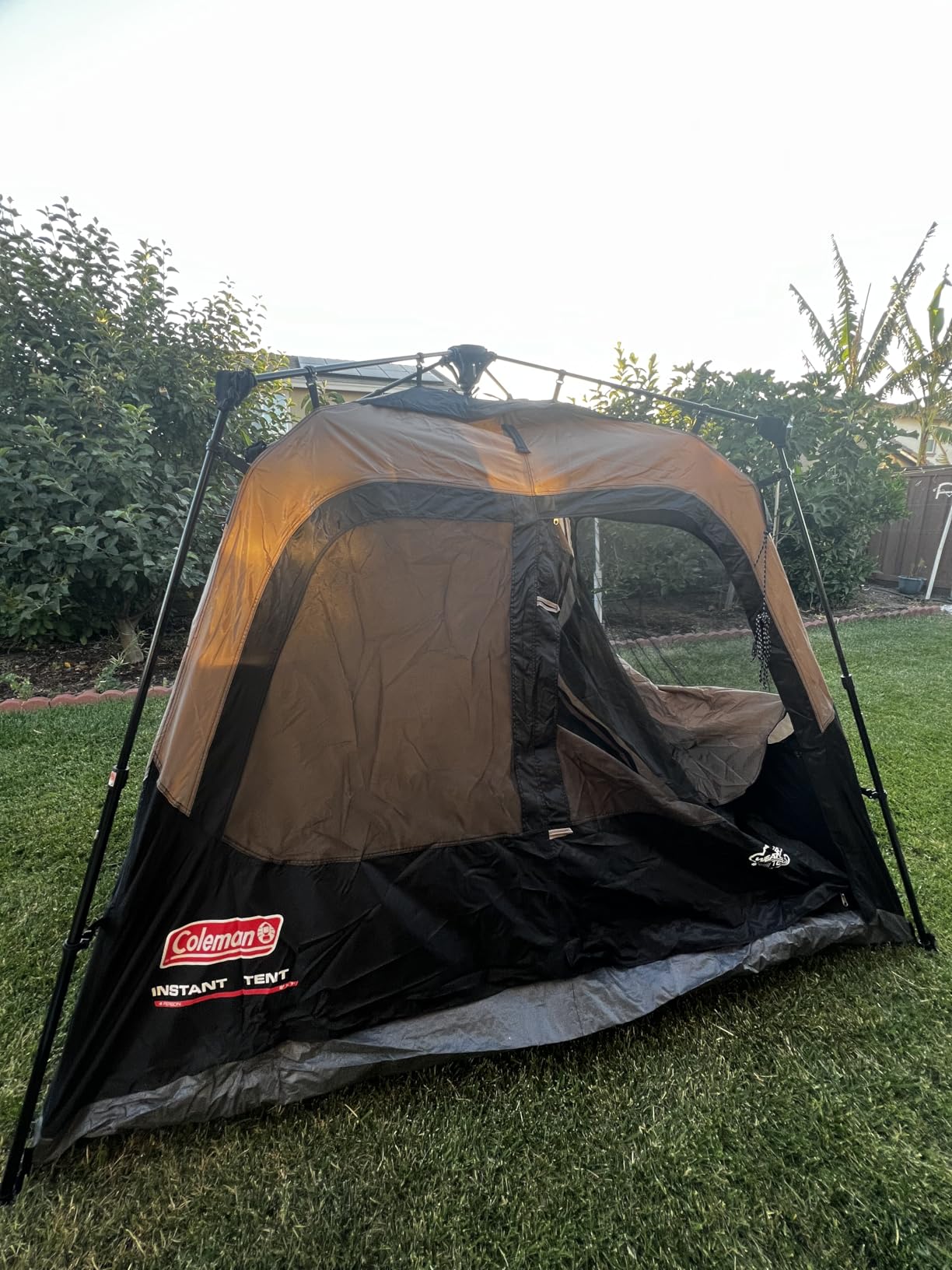 Coleman 4/6/8/10 Person Instant Camping Tent with 1-Minute Setup, Large Family Tent with Pre-Attached Poles, Air Vent, & Carry Bag, Sets Up in About 60 Seconds customer photo 2