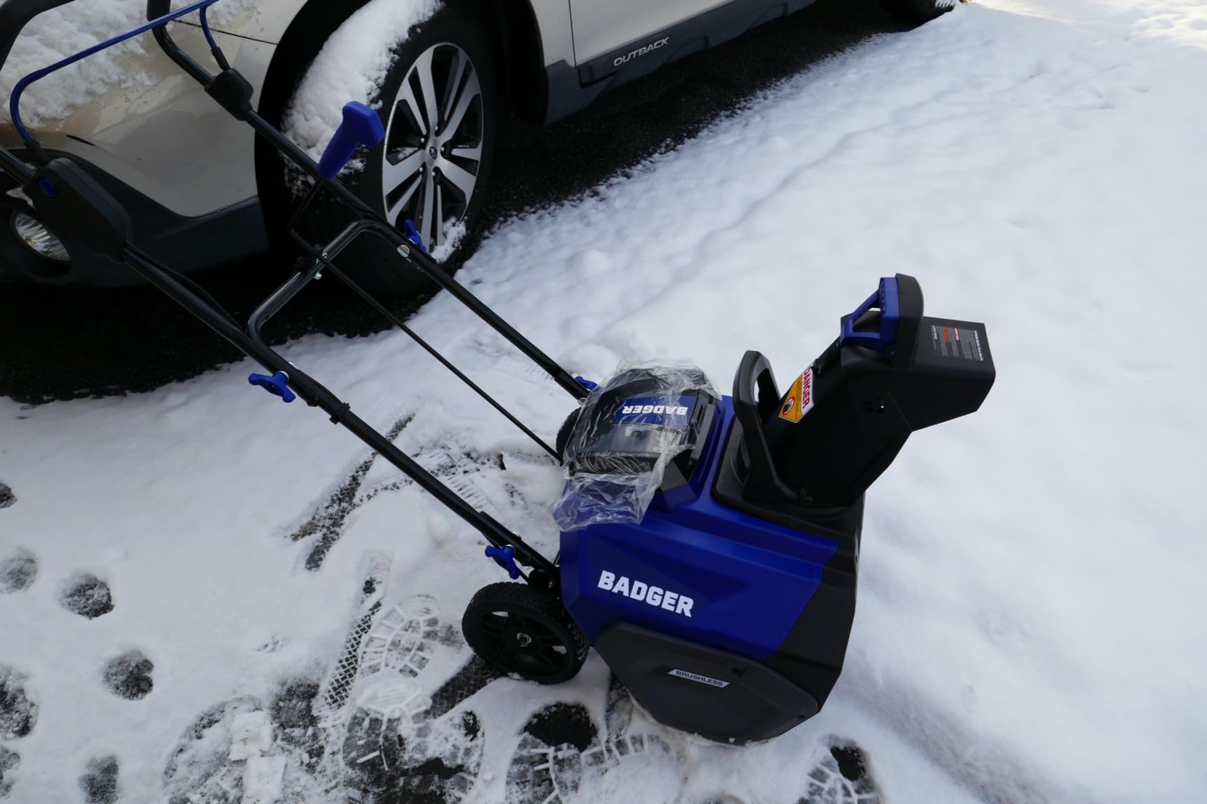 Wild Badger Power 40V 20-Inch Brushless Cordless Electric Snow Blower customer photo 2