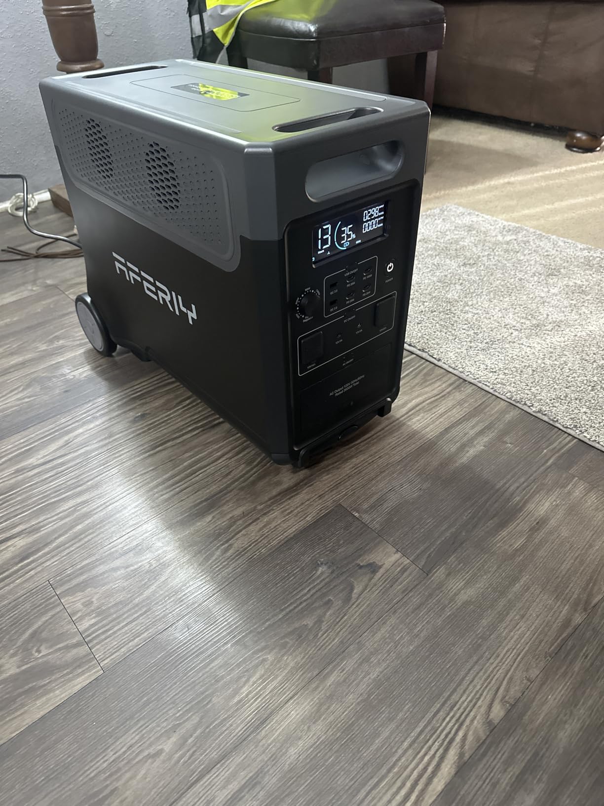 AFERIY 3840Wh Portable Power Station, Expandable Solar Generator to 11520Wh customer photo 1