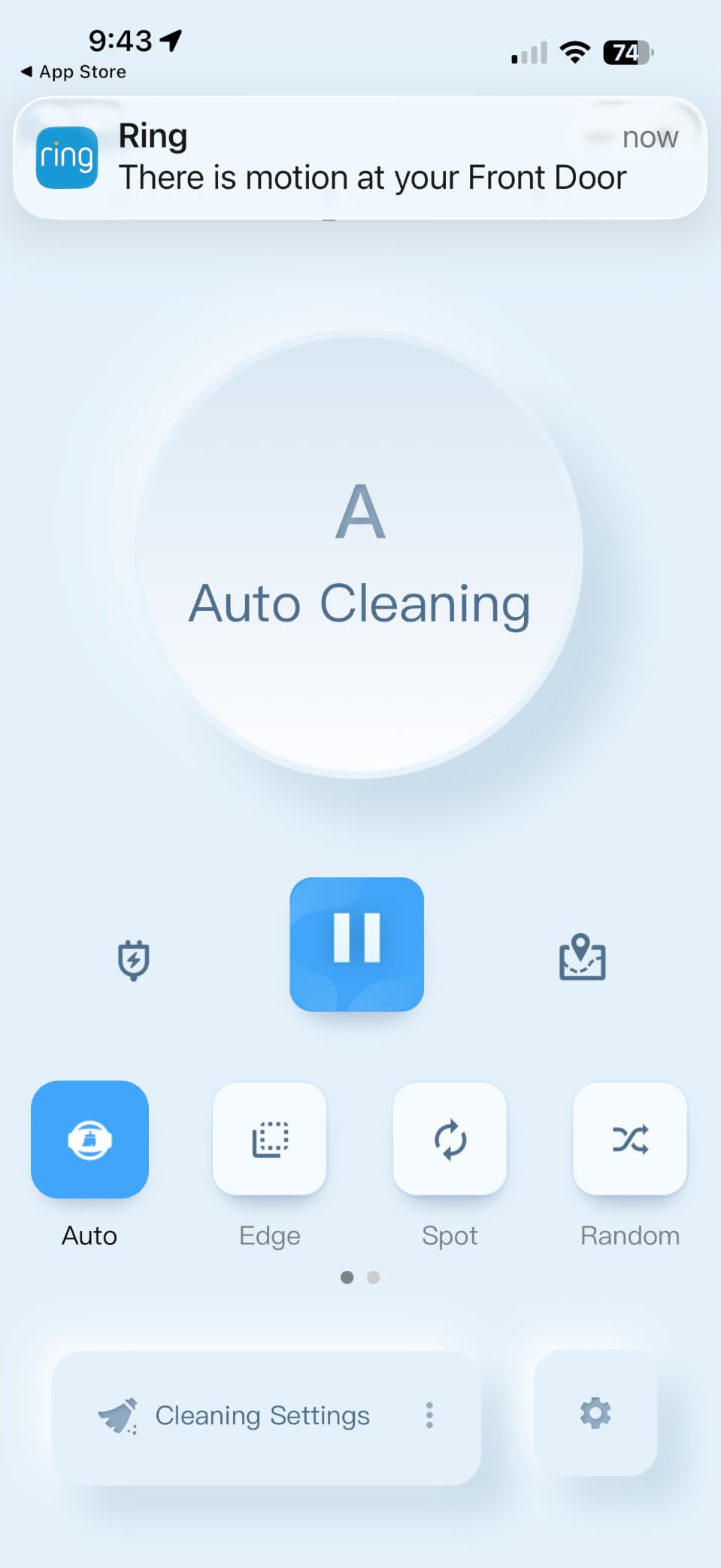 Tikom Robot Vacuum and Mop Combo, 5000Pa Robotic Vacuum Cleaner, 150 Min Max, App & Remote Control, Ideal for Hard Floor, Carpet, Pet Hair, Self-Charge(G8000 Max) customer photo 1