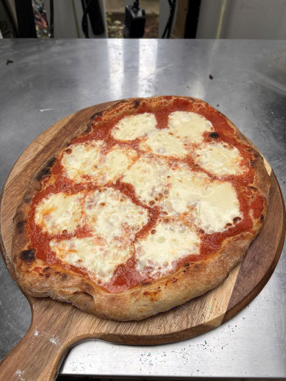 Ninja Artisan Pizza Oven, 12-in Pizza in 3-Min, 700F, 5-in-1, Gray, MO201 | Ninja Artisan Electric Pizza Oven bakes 5 pizza styles and air fries, all in one outdoor appliance. customer photo 2
