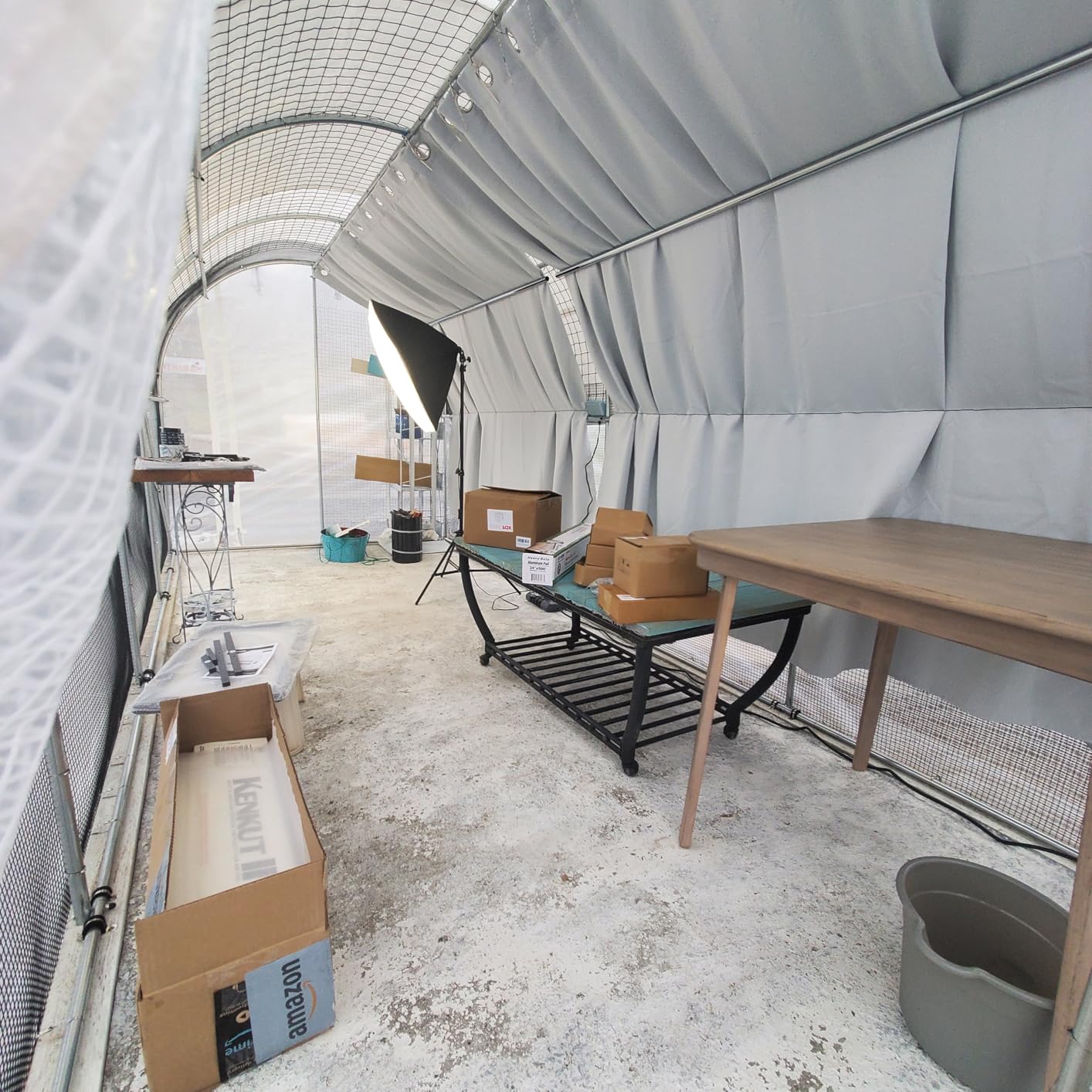 KING BIRD Premium 20x10x6.6FT Greenhouse for Outdoors Large Walk-in House customer photo 2