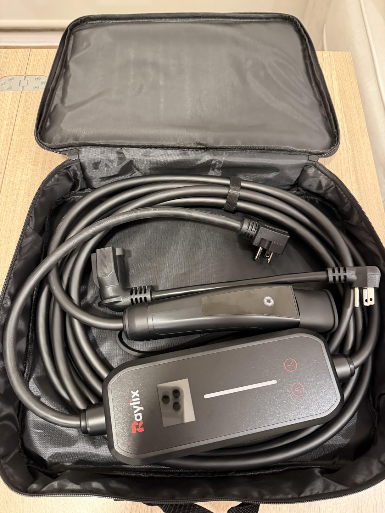 2026 Upgraded Level 1&2 EV Charger for ALL J1772 EV, NEMA5-15/6-20Plug | Adjustable Current & Timer, 8-16A, 110-240V, 21Ft Charging Cable, Electric Car Charger, Portable/Home EV charger/Charging Cord customer photo 2