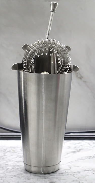 FineDine Stainless Steel Bar Set Cocktail Shaker Set Bartender Kit customer photo 2