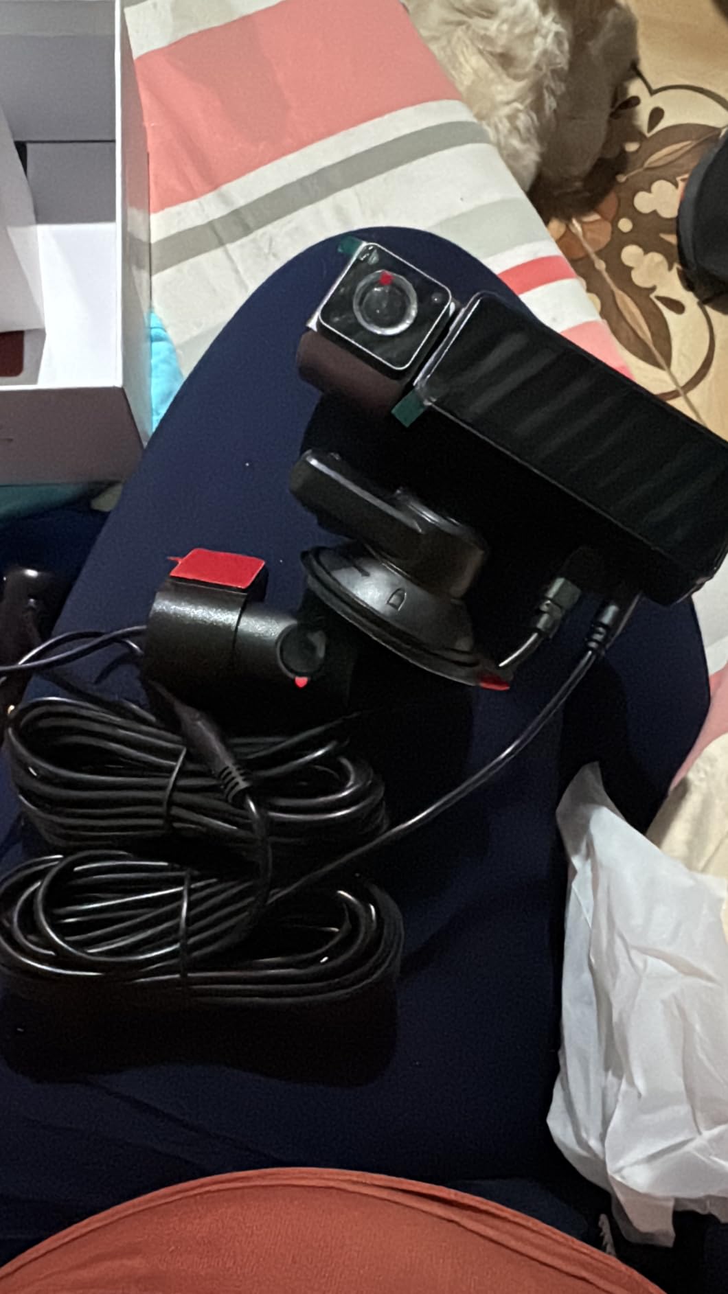 FAIMEE 4K Dash Cam Front and Rear, Night Vision, WDR, Free Card Included customer photo 2