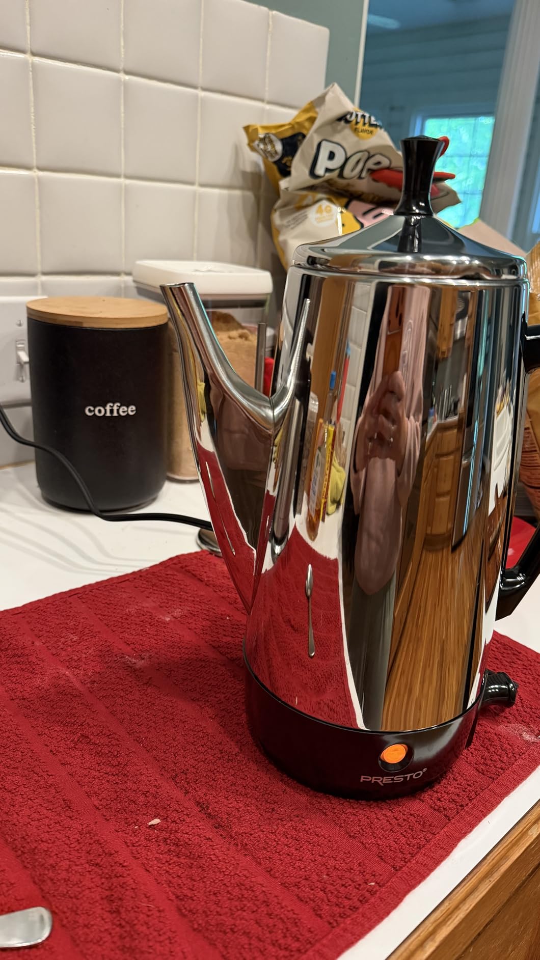 Presto 02811 Stainless Steel 12-Cup Electric Coffee Percolator customer photo 1